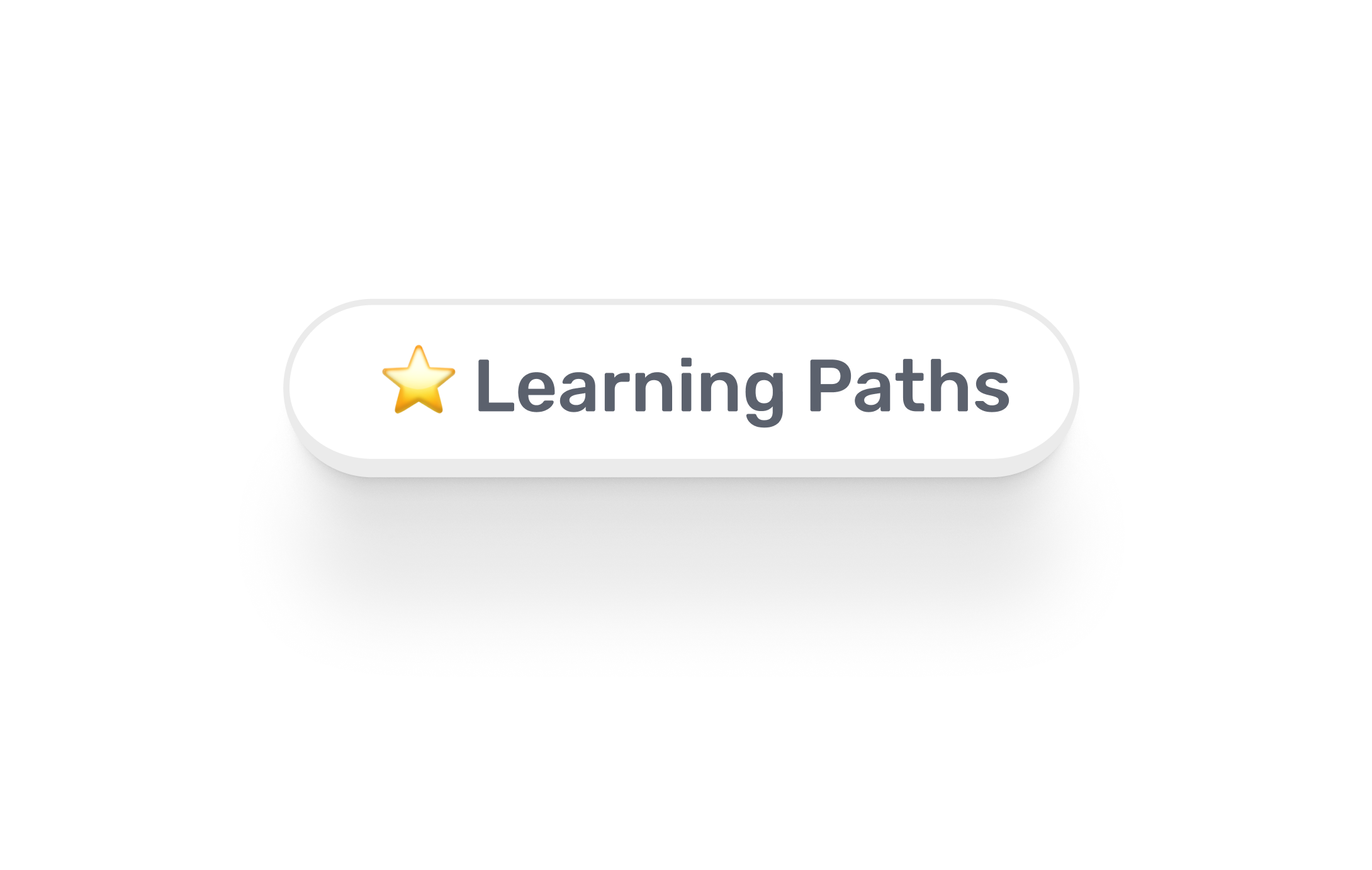 Tilu 'Learning Paths' pill UI element